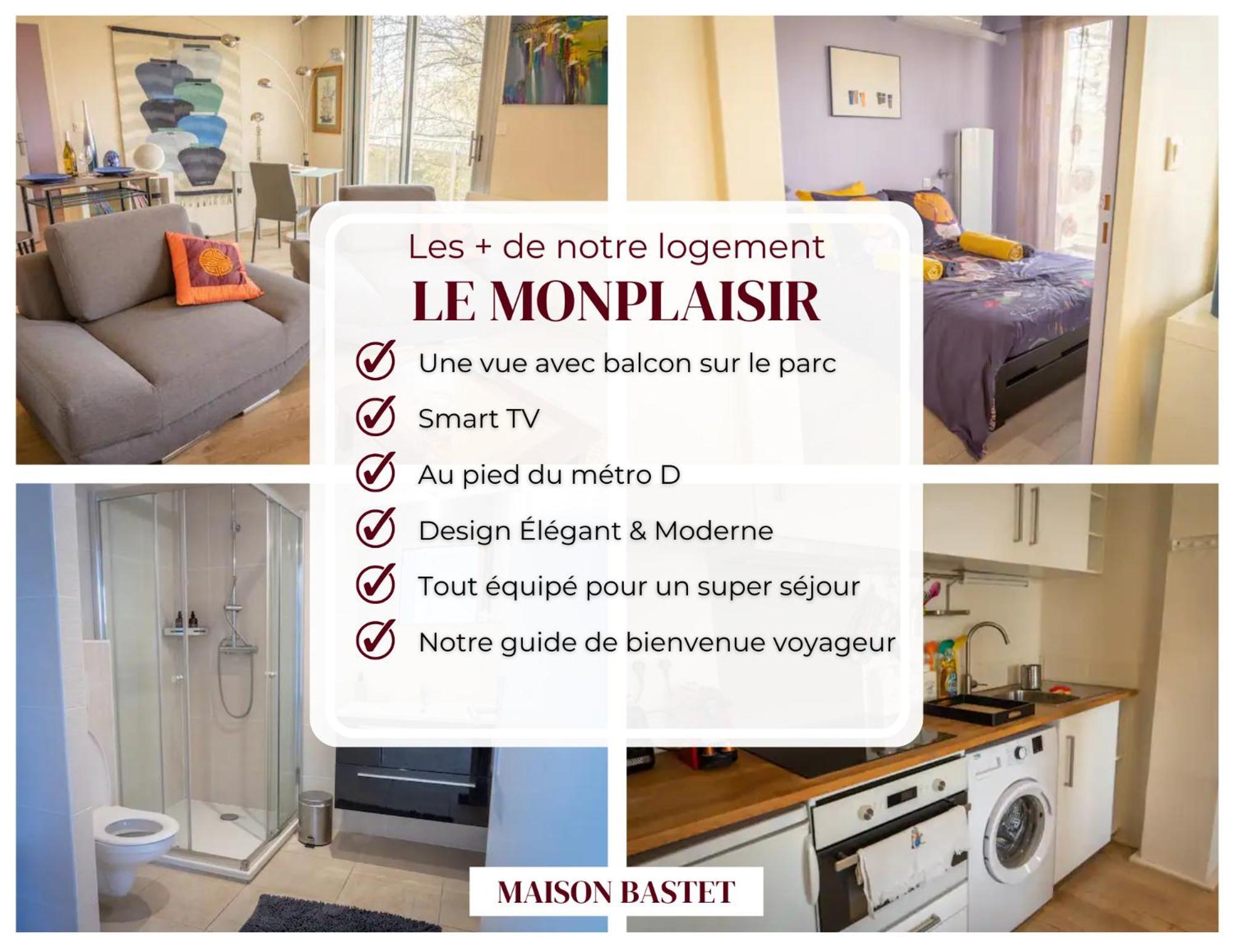 Le Monplaisir - T2 Cosy - Proche Du Metro Leilighet Lyon Eksteriør bilde